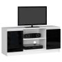 TV-alus RTV K120, valge/must