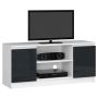 TV-alus RTV K120, valge/tumehall