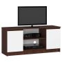 TV-alus RTV K120, tumepruun/valge