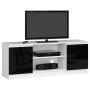 TV-alus RTV K120, valge/must