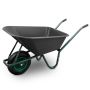 Aiakäru 100 l mahutavusega PVC-st, kuni 250 kg, must