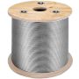 3/16 tolli 7x19 T304 roostevabast terasest lennukikaablirull 500 jalga