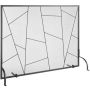 Kaminarest, raud, 906x720 mm, sädemekaitsega