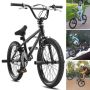 BMX ratas 20 tolli, võidusõiduratas, 360° kettaga, Hi-ten terasest