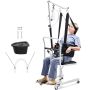 Elektriline patsiendi ümberpaigutamise tool reguleeritava kõrguse ja rihmaga, 100 kg