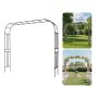 Metallist aiapaviljon 2,4x3,2x0,4 m, õuekaar-pergola