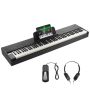 Цифровое электропианино с утяжеленными клавишами, 88 клавиш, Bluetooth, USB, MIDI.