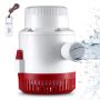Automaatne pilsipump 12V, 3000 GPH, 1,6-tollised pistikupesad
