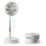 8-tolline kokkupandav kaasaskantav USB-ventilaator puldiga