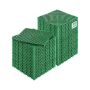 Omavahel ühendatav roheline PP drenaažimatt, 12x12 tolli, 50 tk.