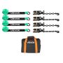 Комплект для крепления колеса с буксировочным ремнем и уплотнительным кольцом, разрывная нагрузка 4540 кг.