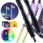 LED RGB tuled 1,2 m vedrualusega, veekindlad, UTV/ATV/mootorratastele