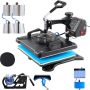 Kuumpress 30,5x38,1 cm, 1000 W, 10 ühes, must, sublimatsiooniks