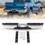 Kroomitud terasest tagumine kaitseraud astmelaua ja valgustusega, Ford F250/F350 1999–2007