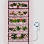 Taimekasvatusalus 6 riiuliga, 150W lamp, metall, 89x31x180 cm