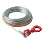 Tsingitud terasest vintsiköis 3/8" x 50 jalga, 15 200 naela, pöörleva konksuga