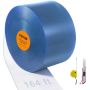 Läbipaistev PVC ribakardin ustele, 4997,4x20,3 cm
