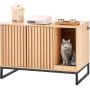Защитный бокс для кошачьего туалета со скрытой мебелью, 80x51x56 см
