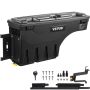 Veoauto kere tööriistakast, lukustatav, ABS, 20 L, Chevrolet Silverado 1500 / GMC Sierra 1500 2019–2020, juhipoolne, must