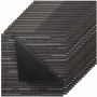 Korduvkasutatavad vaibaplaadid, 610x610 mm, hallid, 24 tk, moodulvaip, 8,9 m²