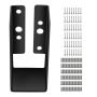 Peidetud talaklamber, Q235 teras, pulbervärvitud, 24 tk pakis