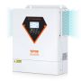 Hübriidne päikeseenergia inverter 3500 W, puhas siinuslaine, 230 V, MPPT kontroller