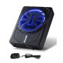 10-tolline 440 W istmealune subwoofer sinise valgustuse ja võimendiga