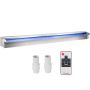 Basseini juga vihmaveerenn 151x11,5x8 cm, roostevaba teras, LED, puldiga