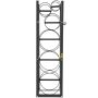 Стойка для баллонов с хладагентом размером 46x13x4 дюйма, держатель для 6 газовых баллонов.
