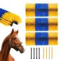Loomade kraapimishari 3 tk, 17,1x7,5 tolli, hobustele, lehmadele, sigadele