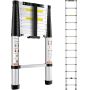 Teleskoop-alumiiniumredel, 381 cm, universaalne, kaasaskantav