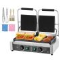 Elektriline paninigrill, 3600 W, roostevaba teras