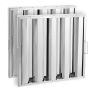 Roostevabast terasest filter pliidikubule, 19,5x19,5 tolli, 2 tk.