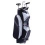 Golfikott 36 tolli 14 sektsiooniga, nailon, must