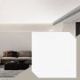 Потолочные плитки из ПВХ-пены, 24x24 дюйма, белые, 12 шт. в упаковке.
