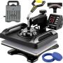 5-ühes kuumpress 12x15 tolli, 1000W, 360° pöörlemine, sublimatsiooniprinter