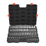 Padrunvõtmete komplekt 104 osa, 6–24 mm, CR-V terasest, mehaanikutele