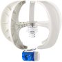 Vertikaalne tuuleturbiingeneraator 600W 12V, 5 labaga valge komplekt kontrolleriga