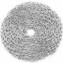 Tsingitud 1/8" x 33' spiraalkett, koormus 350 naela, kiirühendustega