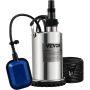 Погружной водяной насос из нержавеющей стали, 550 Вт, 9500 л/ч.
