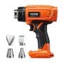 Juhtmeta kuumaõhupüstol LED- ja LCD-ekraaniga, DEWALT 20V akudele