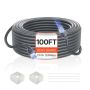 Удлинительный кабель Starlink Gen 3 длиной 30 м, сечение 26 AWG, скорость 1200 Мбит/с.