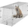 Клетка-ловушка для животных, 106,7x40,6x45,7 см, гуманная для кошек и белок.