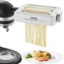 Насадка для приготовления пасты для стационарного миксера KitchenAid, набор из нержавеющей стали (3 шт.)