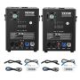 Külmsädeme seade, 2x500W, reguleeritava kõrgusega, DMX kontroller