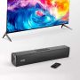Саундбар 2.0 канала, 450 мм, Bluetooth, 80 Вт, для телевизора и компьютера.