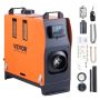 Diiselõhukütteseade 12 V 8 kW LCD-ekraani ja kaugjuhtimispuldiga autole