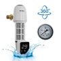 Pöörlev 40-mikronine veefilter kaevule, 8 t/h, 1-1/4-tolline ühendus