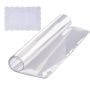 Läbipaistev PVC lauakate 12"x12" (305x305 mm), paksus 1,5 mm, veekindel