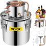 Moonshine'i destilleerimisaparaat 20,8 l veepumbaga